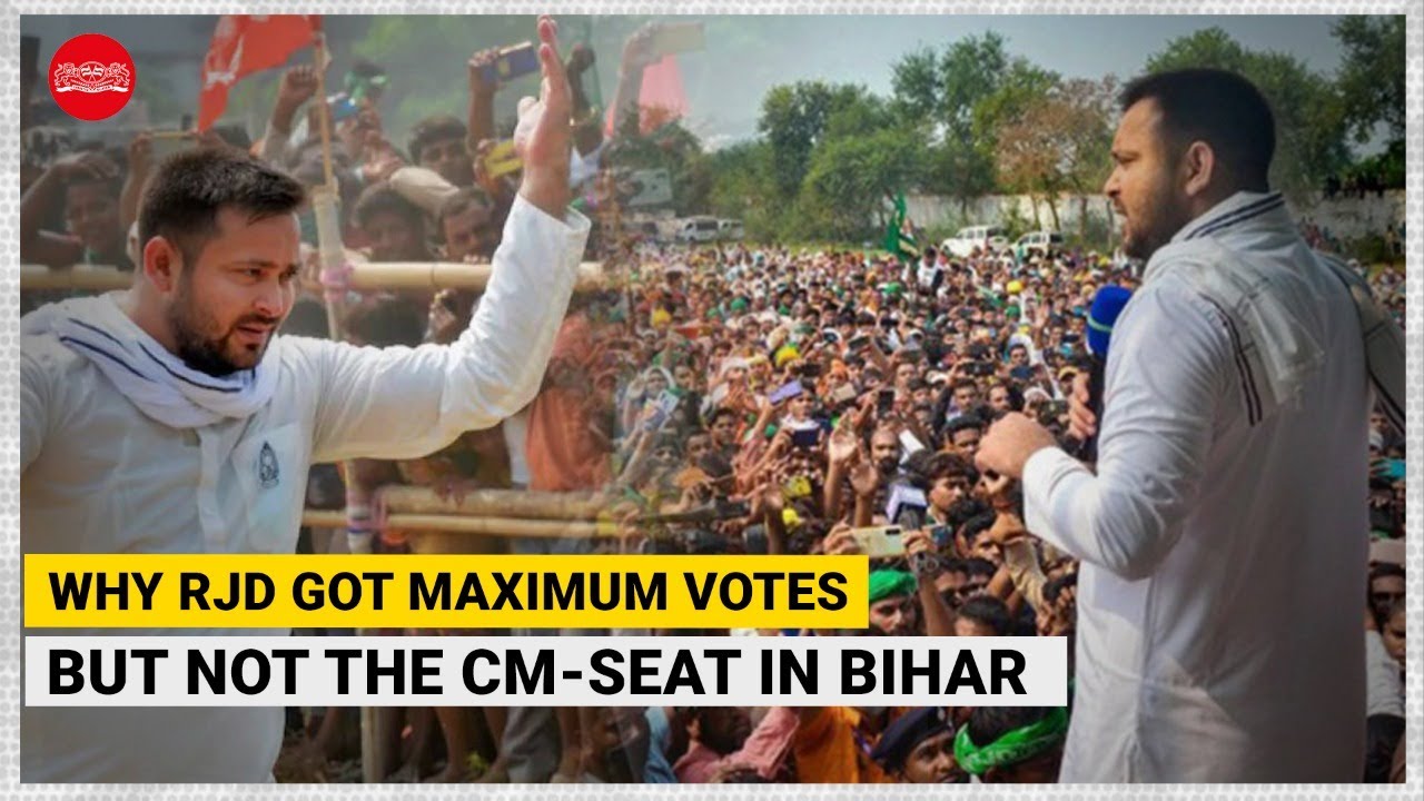 Bihar Elections Explained: Why Tejashwi Yadav's RJD got maximum votes but not the CM-seat
