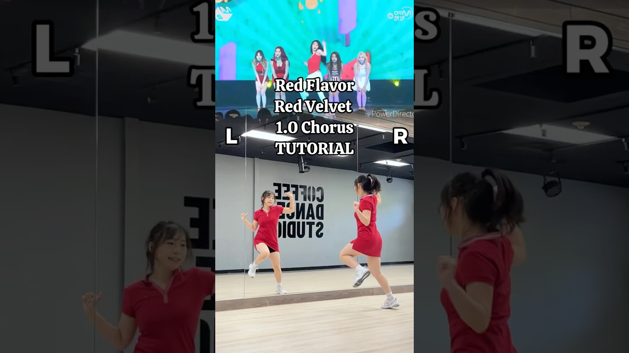 Red flavor - Red Velvet 1.0 Chorus tutorial. #redvelvet #redflavor #kpop #kpopdance #dancetutorial