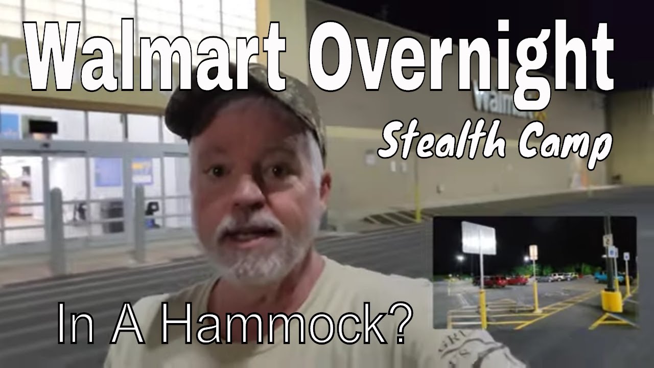 Walmart — Stealth Camp — Скрытый кемпинг для одиночной ночи — #stealthcampingalliance