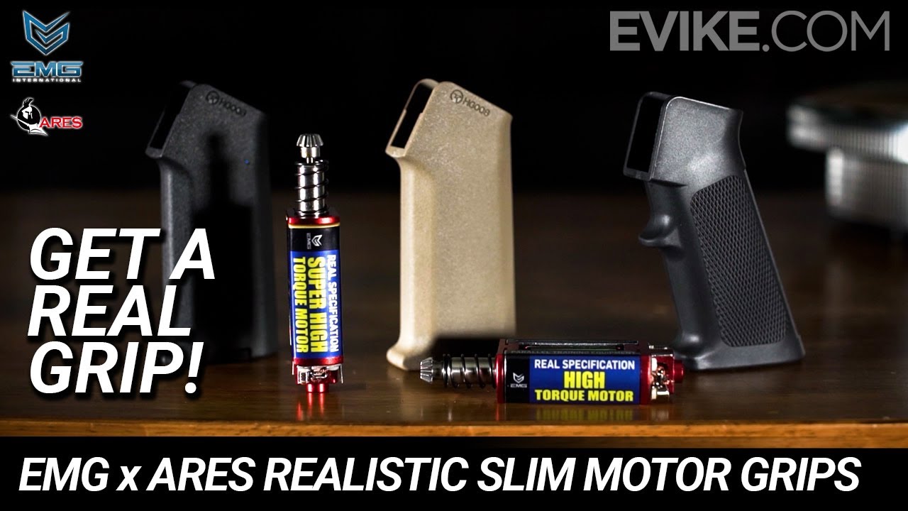 Get A Real Grip! - EMG Realistic Series Slim Motor Grips - Quick Look