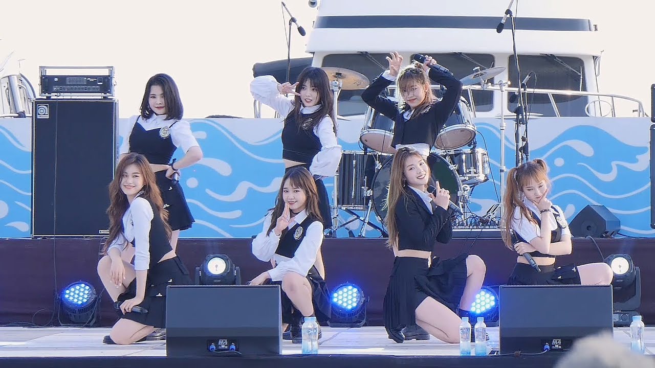 [4K] 180602 위키미키 전체 직캠 (Weki Meki) - Fantastic @힐링콘서트(전곡항)/Fancam By 쵸리(Chori)