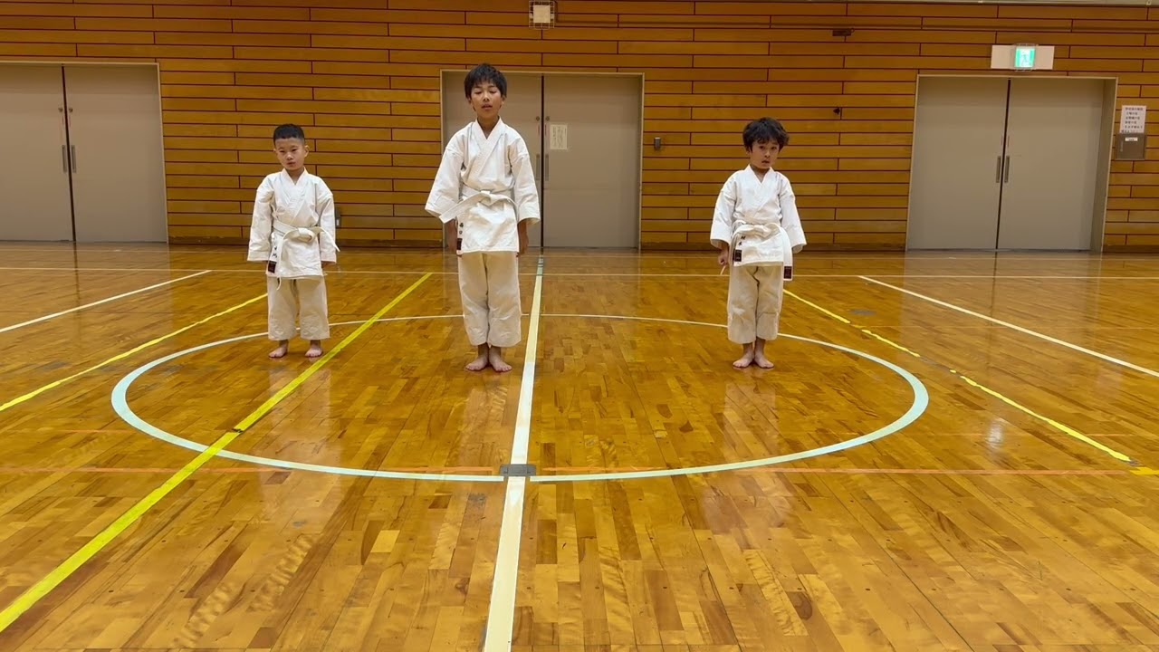 空手道場大阪　正気会　昇級審査