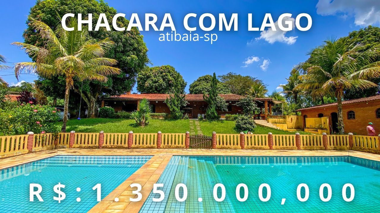 VENDIDO Chácara com lago e lazer completo a venda em Atibaia-sp, a cozinha dos sonhos