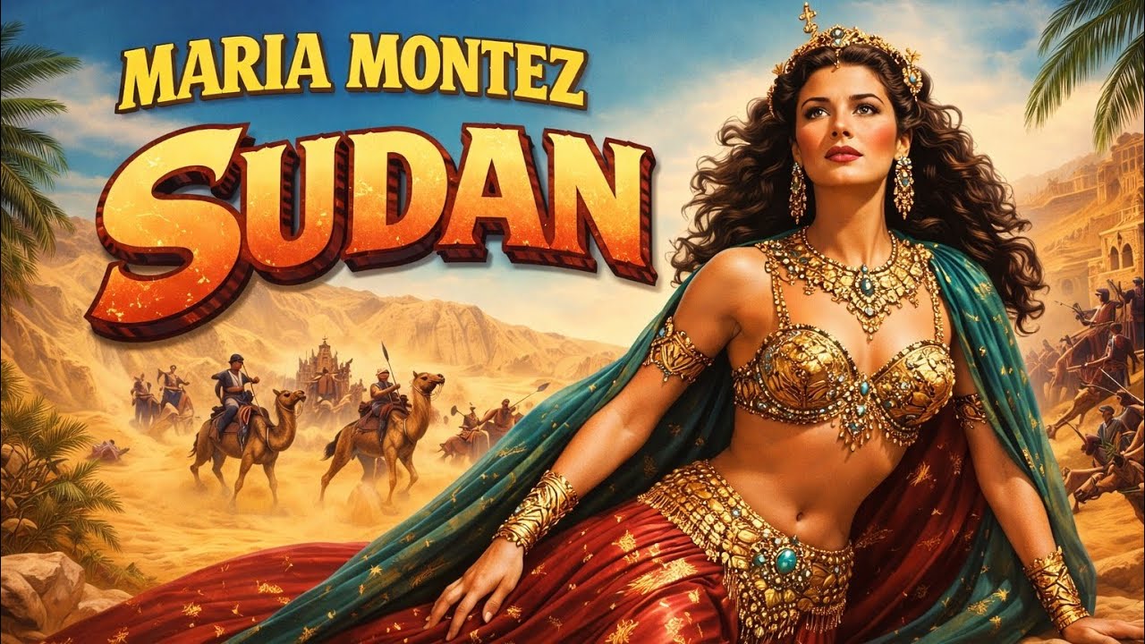 Sudan (1945) | Maria Montez in the Merciless Desert || Epic Classic Adventure