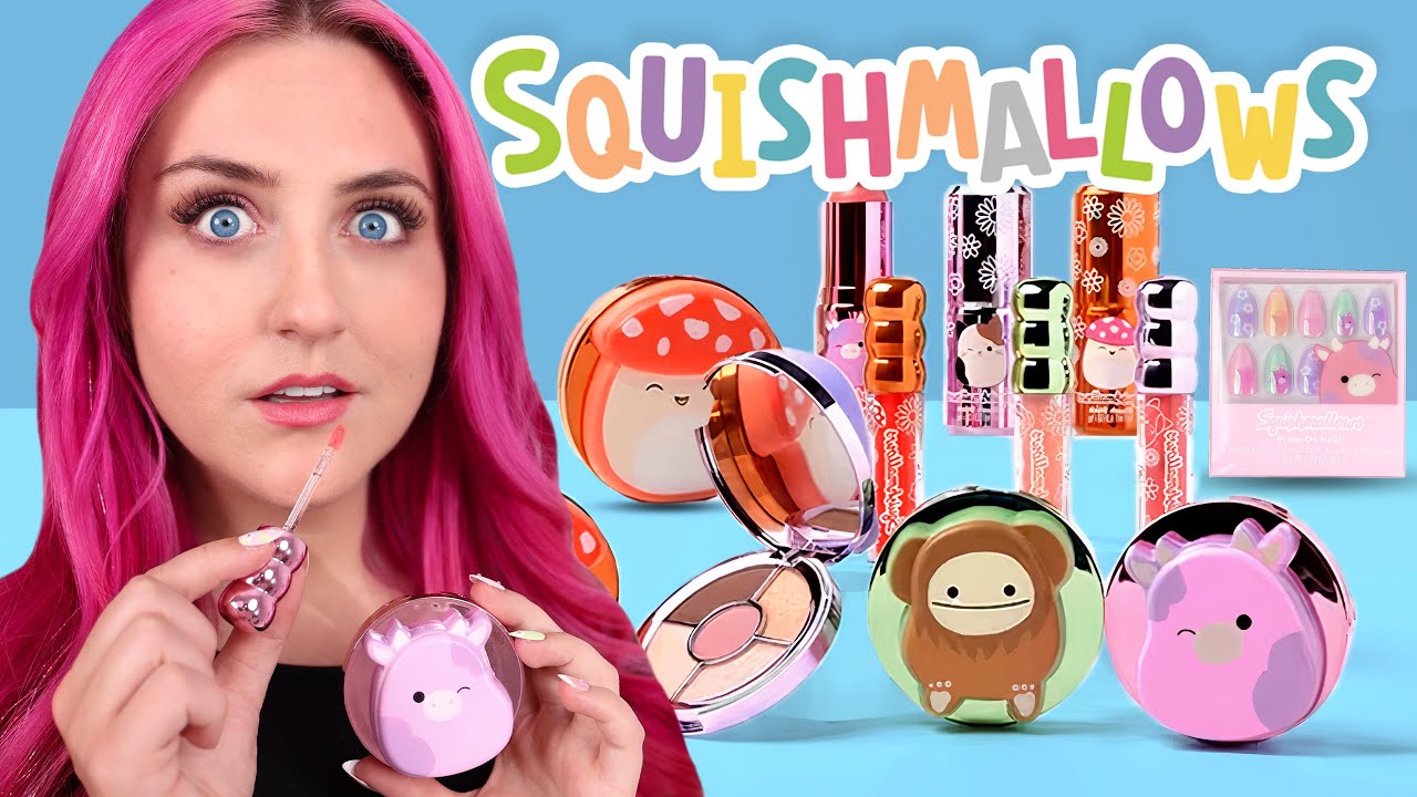 I Tested Squishmallow Beauty Products | Viral Ventures!