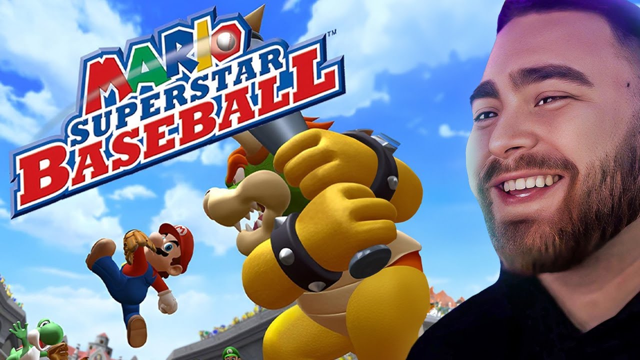 LosPollosTV играет в бейсбол Mario Superstar! 😂
