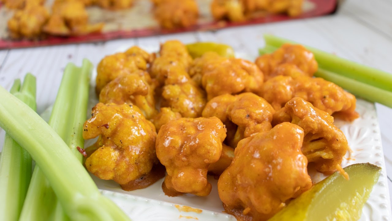 Cauliflower Wings 2 Ways