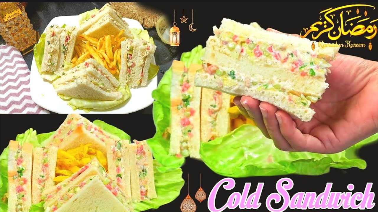 Cold Sandwich Recipe | 2026 Ramadan iftar Party Special Recipe | Mayonnaise chicken Sandwich Recipe