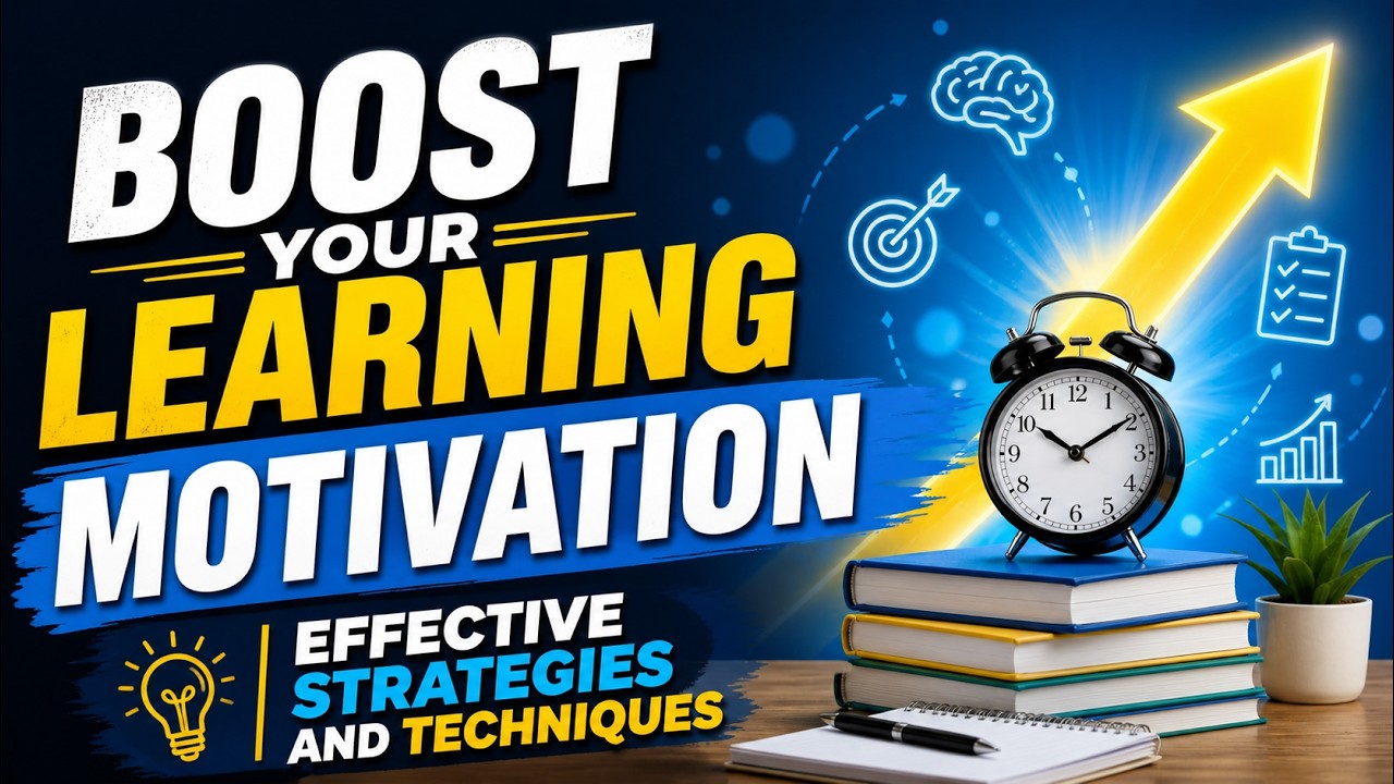 Boost Your Learning Motivation Effective Strategies and Techniques (4 Minutes Microlearning)