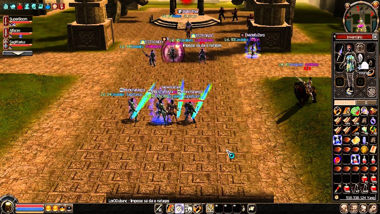 Metin2 Portugalia Brincadeiras PvP 3 vs 3!