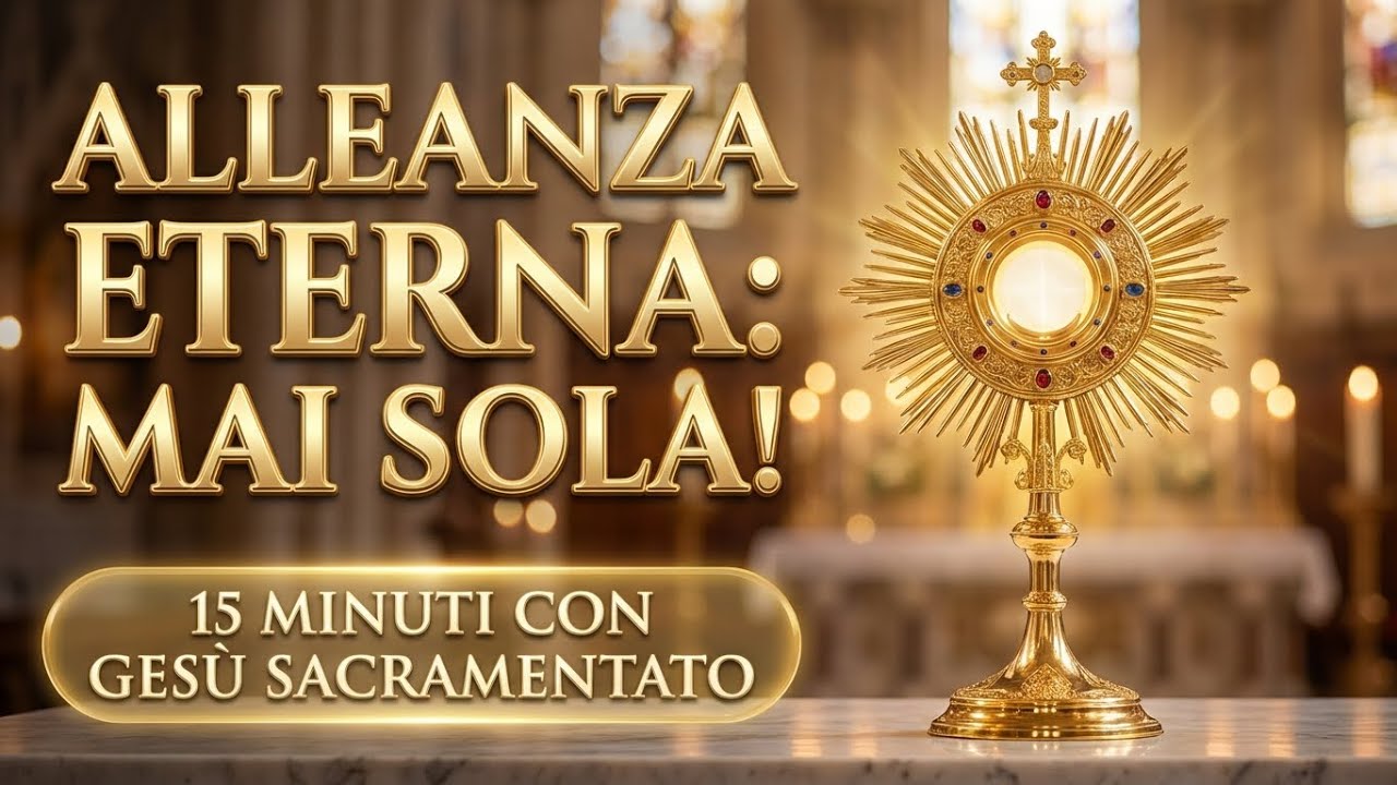 15 MINUTI CON GESU SACRAMENTATO - L'Alleanza Eterna Che Non Ti Abbandona Mai