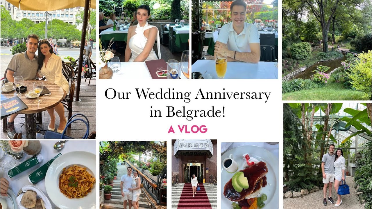 Celebrating Our 1st Wedding Anniversary in Belgrade!