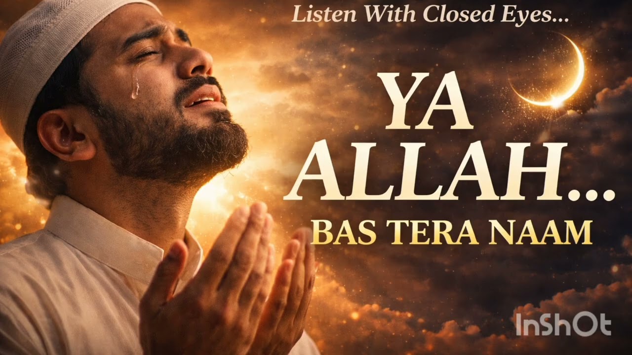 YA ALLAH… 🤲Bas Tera Naam hi mera sukoon hai…Jab dil toot jaye, tera dar hi yaad aaye… # Ramadan 2026