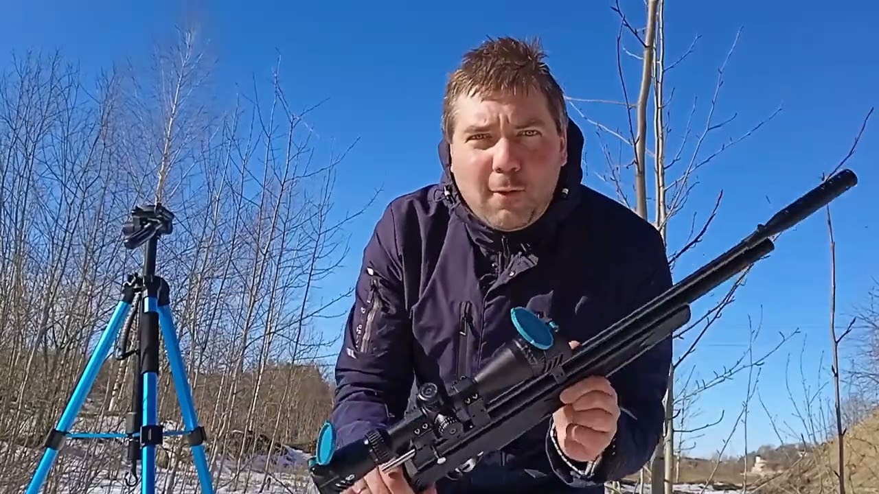 Snowpeak PR900S 5.5  с треноги на 30м пулями Rifle 1.19г