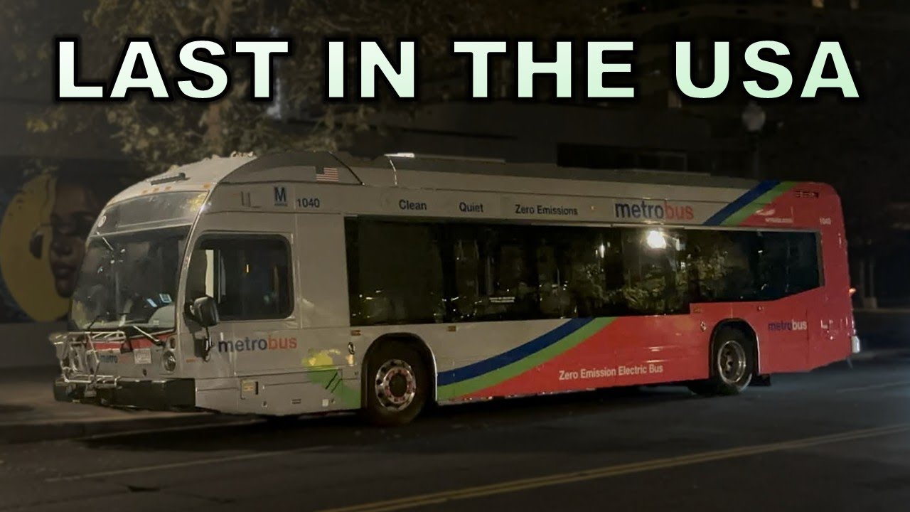 DC bought these new buses. They can never get more…