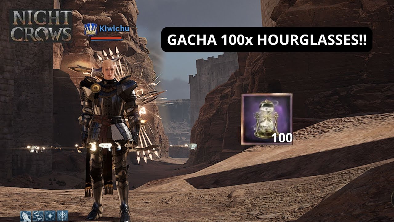 NIGHTCROW | HOW HIGH WE GET FROM 100x HOURGLASSES!! +12?