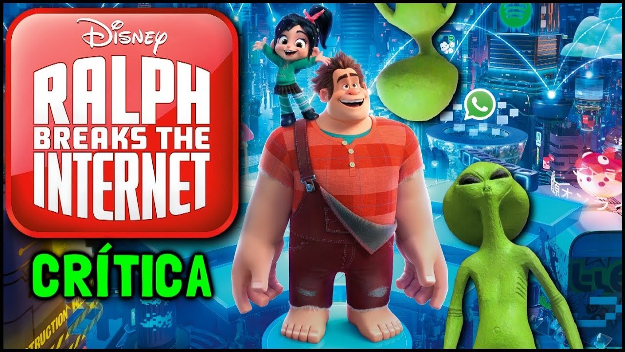WIFI RALPH: QUEBRANDO A INTERNET (Ralph Breaks the Internet, 2018) - Crítica