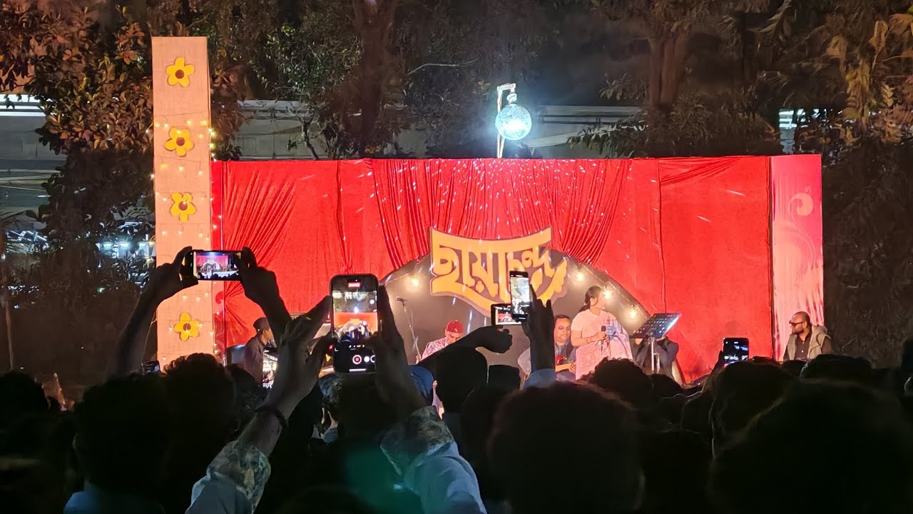 TSC তে ছায়াছন্দ Live Concert এ Singer ঝিলিক | Travel with SAM | #live #concert #banglasong #singer 