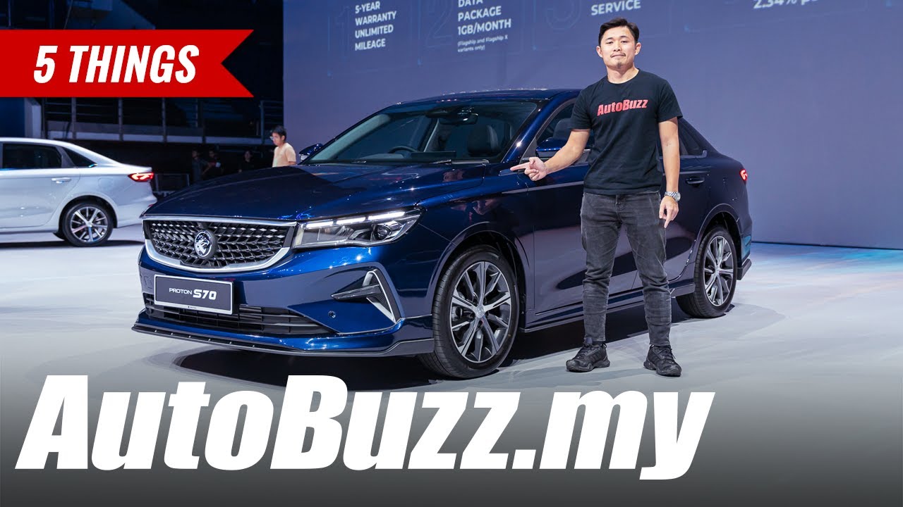 2023 Proton S70 sedan, from RM73,800 - AutoBuzz