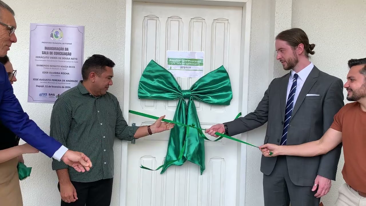 TJCE inaugura Sala de Conciliação na Secretaria de Assistência Social em Itapajé