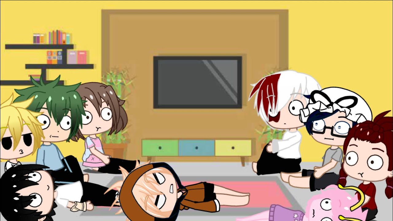 Mha reacts to tiktoks/gacha club