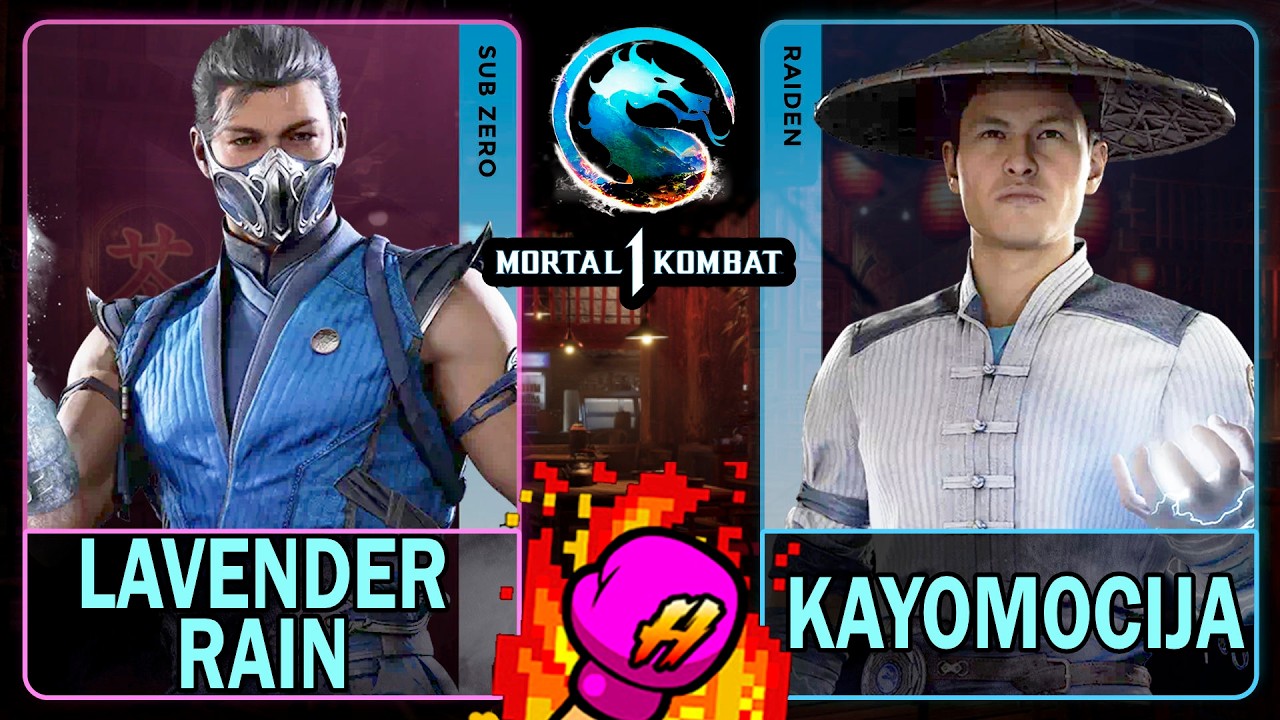MK1 Lavender Rain (SUB-ZERO) VS Kayomocija (RAIDEN)🥊Mortal Kombat 1🥊4K 60ᶠᵖˢ