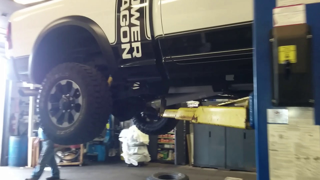 2017 Dodge Ram 2500 Power Wagon Lift Points