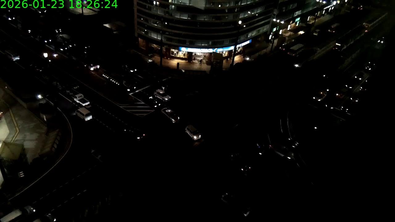 広島市紙屋町交差点ライブカメラ 2026-01-23
