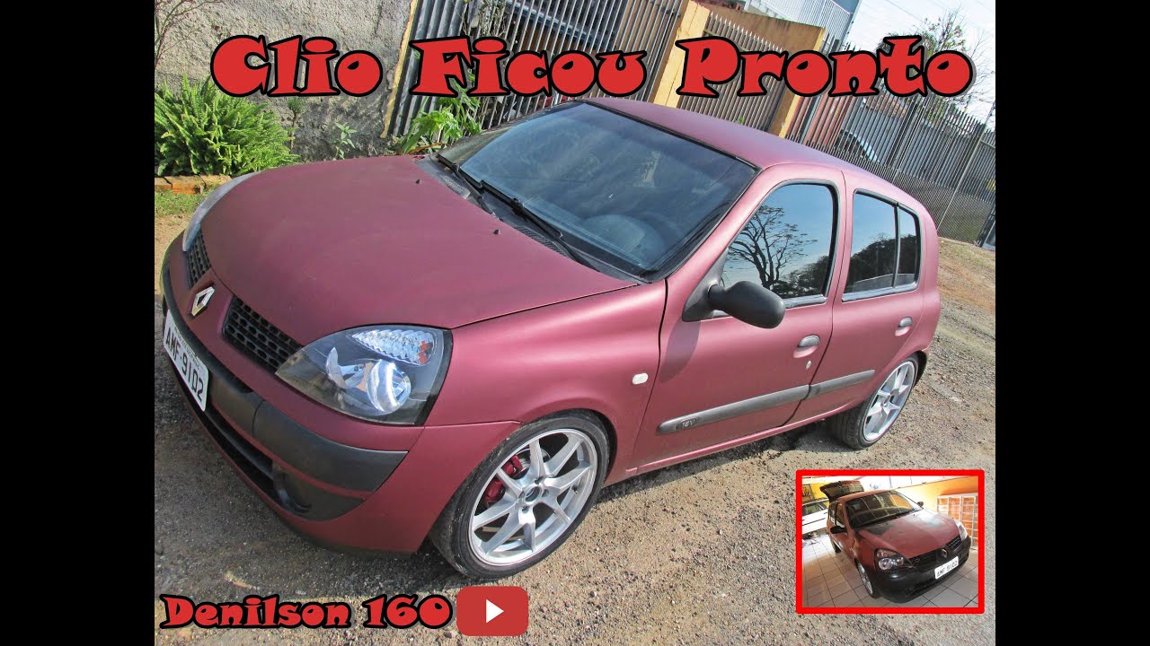 Clio Ficou Pronto Envelopado