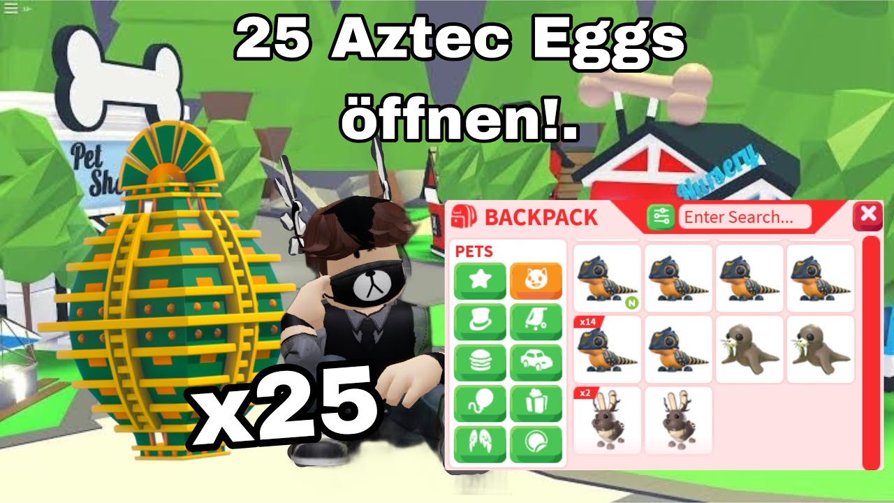 25 AZTEC EGGS ÖFFNEN .. ich bereue es