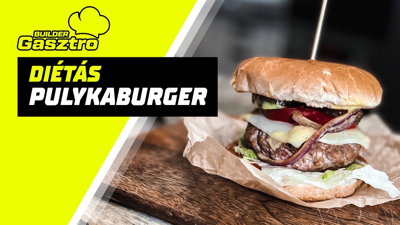 Builder Gasztro - Di&eacute;t&aacute;s pulykaburger