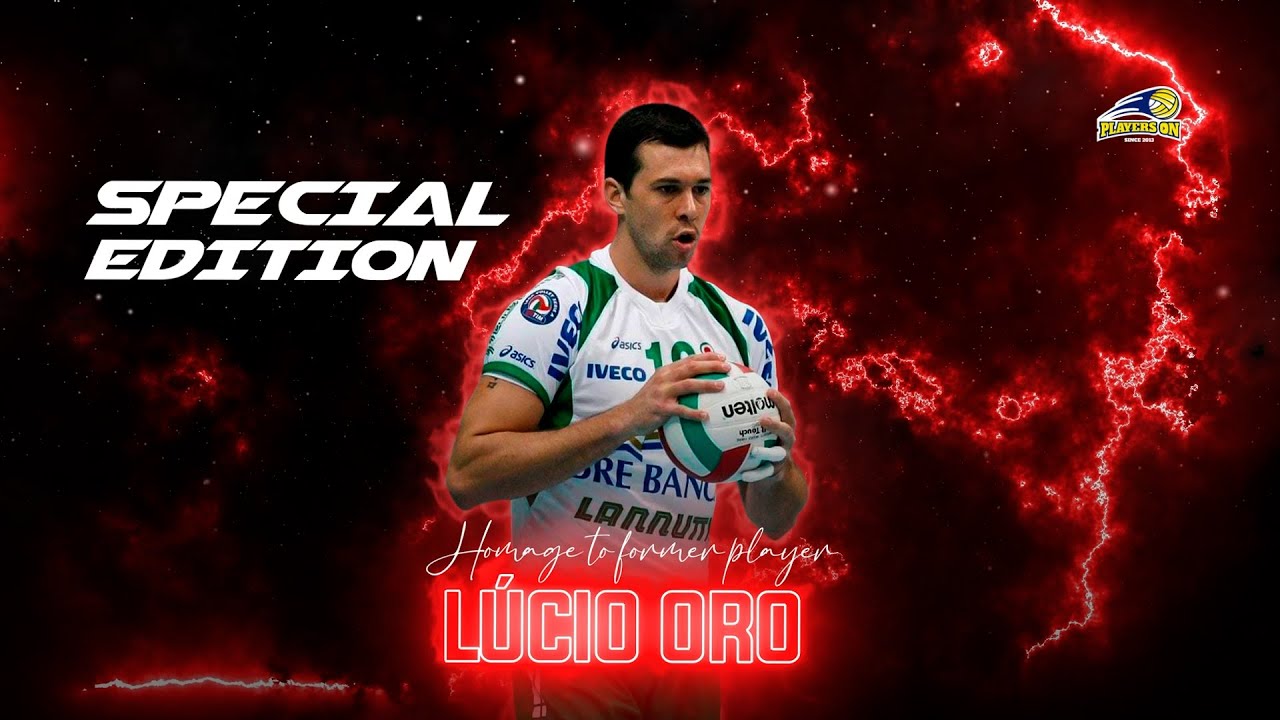 Special EditiON Lúcio Oro 🇧🇷 🇮🇹 (Opposite) - PLAYERS ON VOLLEYBALL