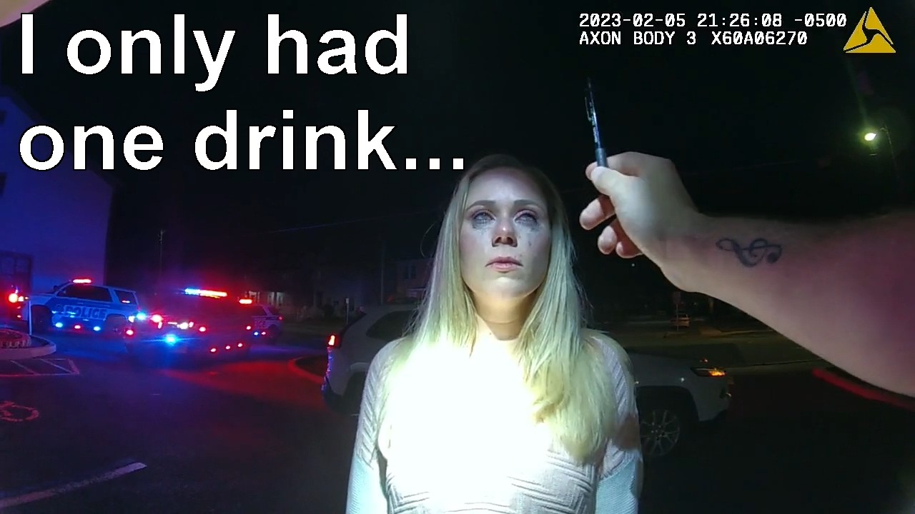 Florida Woman Crashes Her Car
