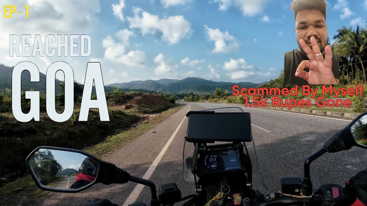 Bangalore to Goa Bike Trip (Murdeshwar to Goa Ride)🌊|🌴 EP 2 |ಕನ್ನಡ Moto Vlogger | 🛣️ Yezdi Adventure