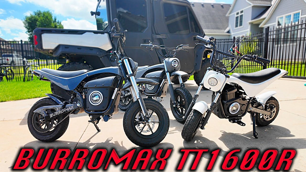 Burromax TT1600R MiniBike Review! Full Burro Send!