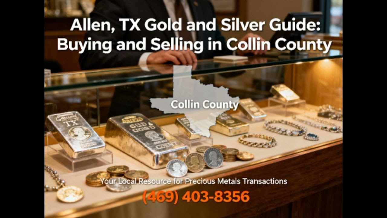 Allen, TX Gold and Silver Guide — Buying and Selling in Collin County