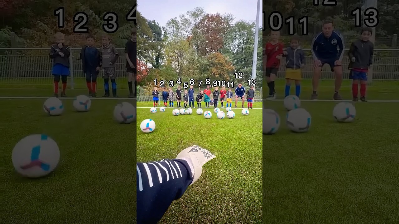 1,2,3,4,5,6,7,8,9,10,11,12,13⚽️😨#football #footballshorts