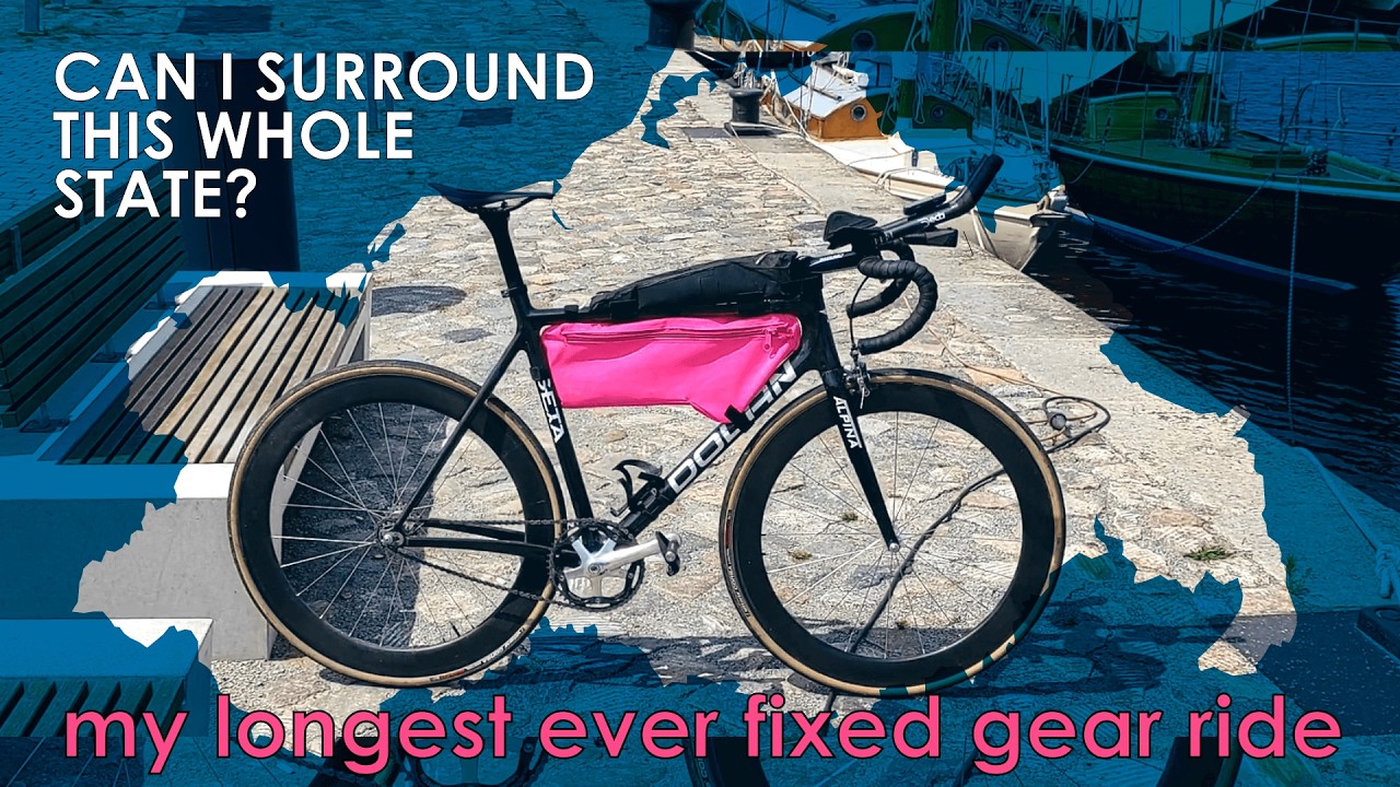 I tried to surround a whole state on my Dolan Seta fixed gear bike