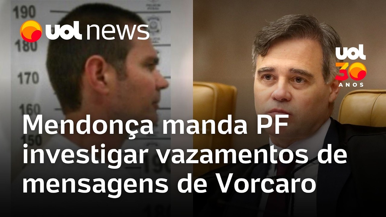 André Mendonça manda PF investigar vazamentos de mensagens de Daniel Vorcaro