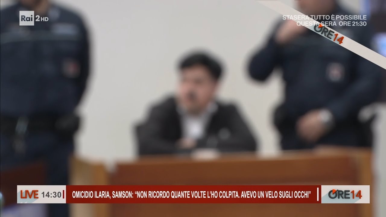 Ilaria Sula, il racconto dell'orrore di Mark Samson in aula - Ore 14 del 18/03/2026