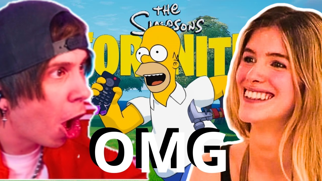 La LEYENDA del GAIMING Y RUBIUS juegan a la NUEVA TEMPORADA DE FORNITE DE LOS SIMPSON