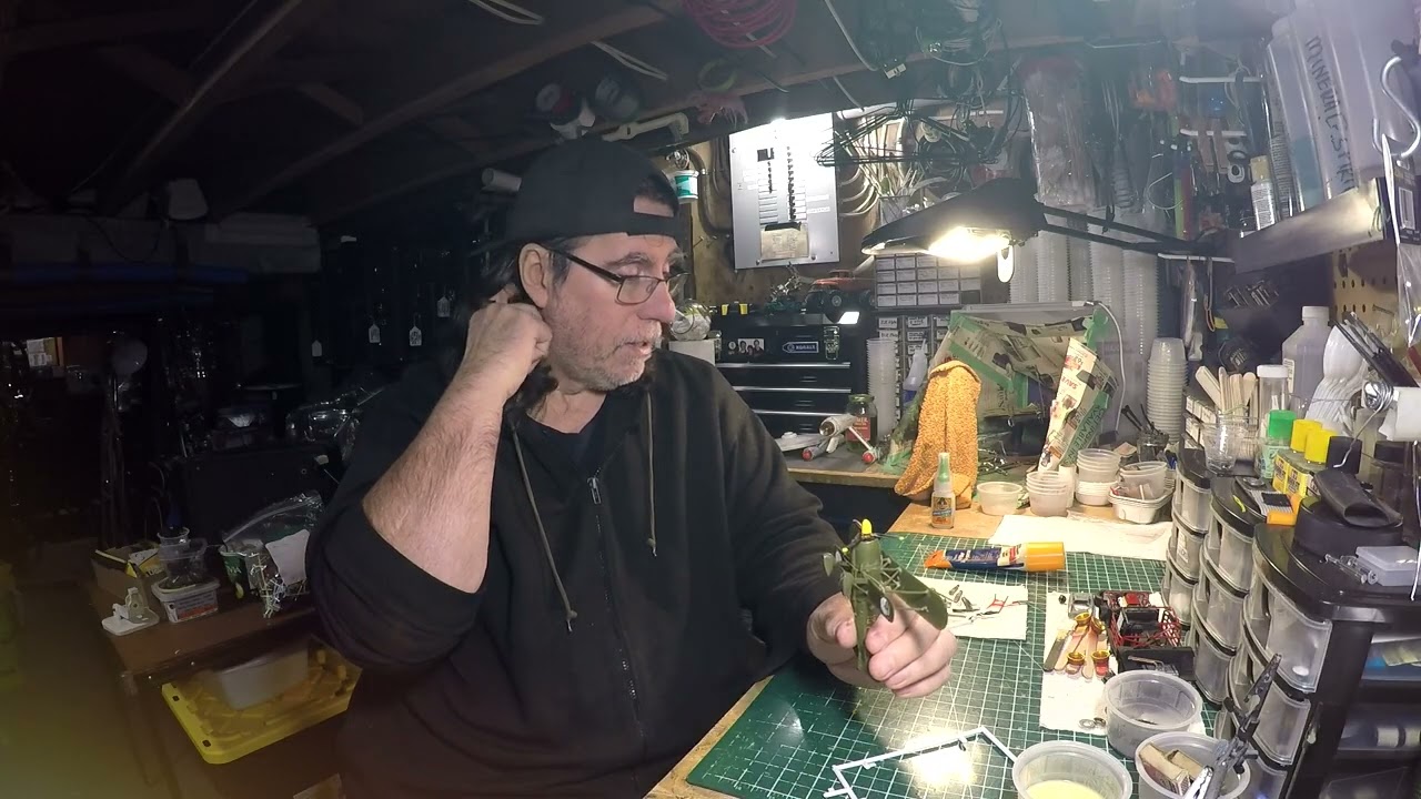 PART 2  Repair of a Revell Fiat C.R. 42 Plane Model From My Youth