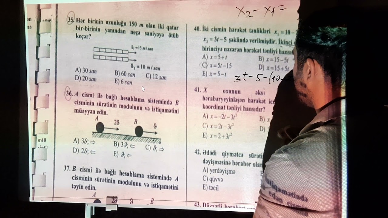 Kaspi I fəsil test izahı(ardı)