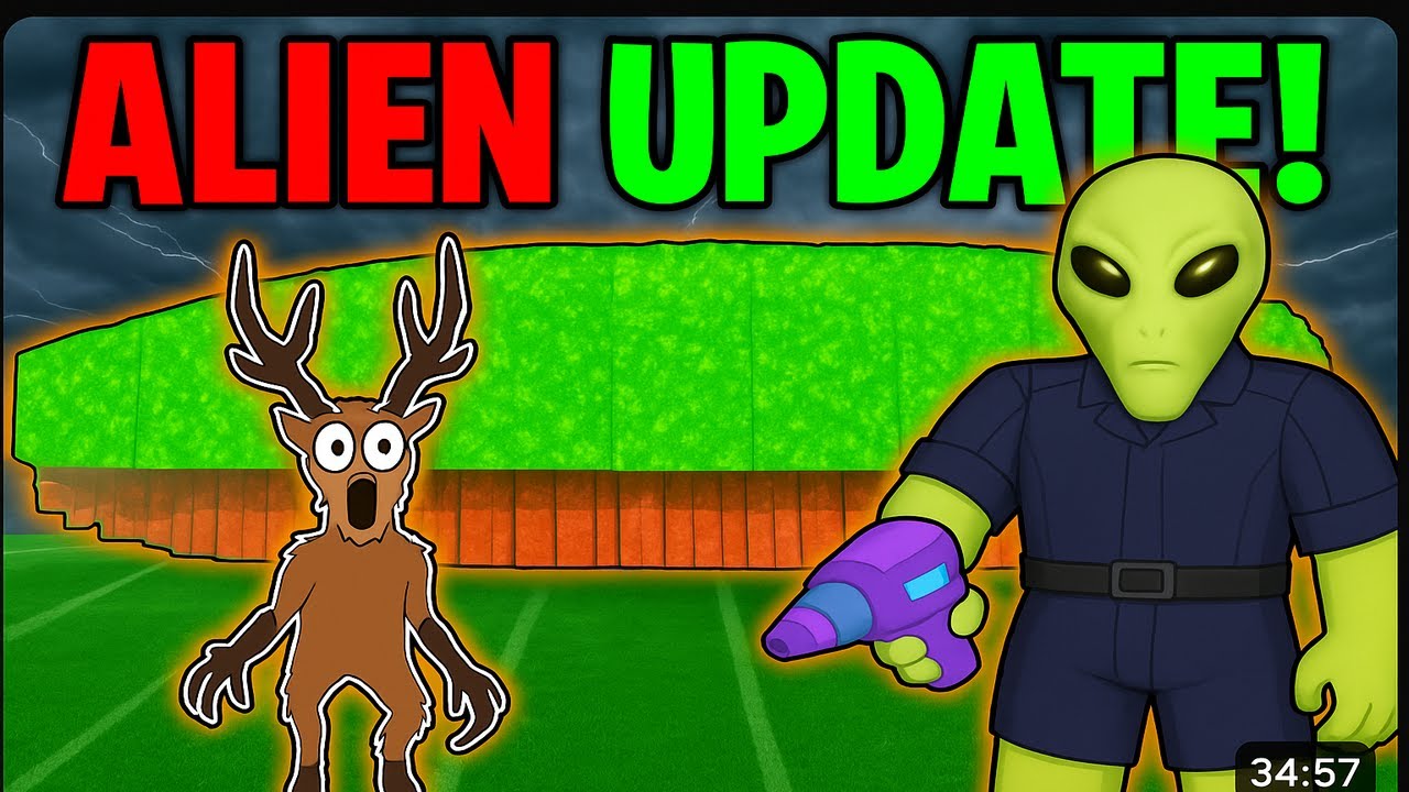 How Fast Can I BEAT THE *ALIEN INVASION* In 99 Nights in the Forest (UPDATE)