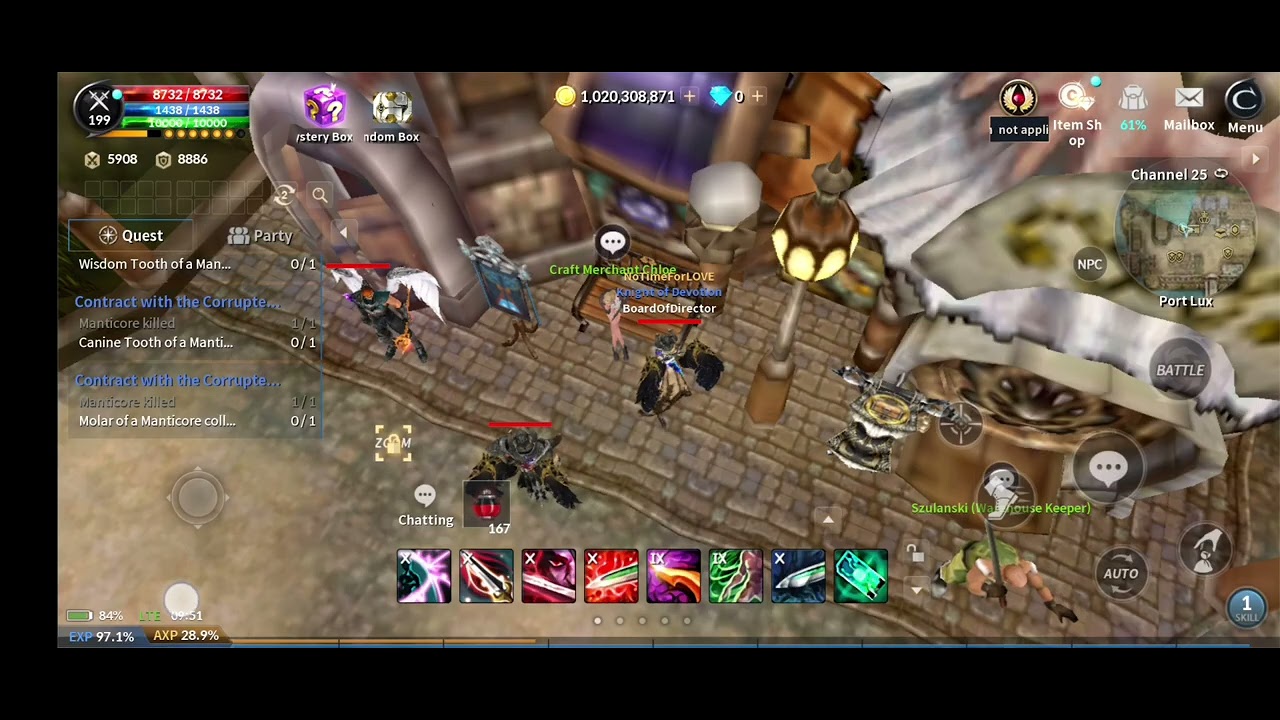Activating Lightning Aura in Cabal Mobile How ?