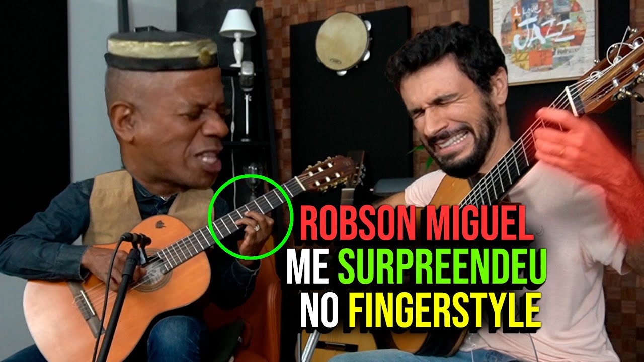 SWING SLOW BLUES | Robson Miguel me surpreendeu no FINGERSTYLE