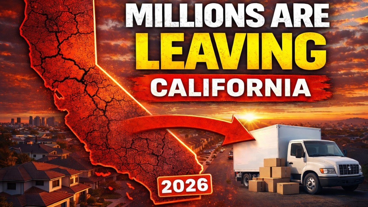 Why Millions Are LEAVING California in 2026: The Math Nobody Shows You (State Data)