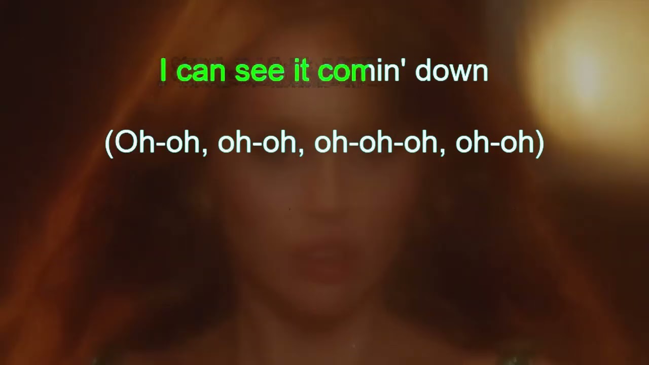 MILEY CYRUS END OF THE WORLD KARAOKE