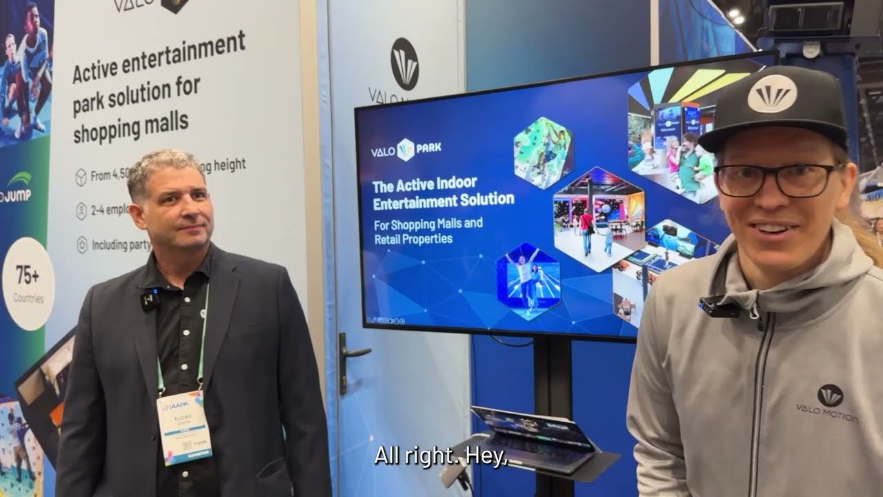 ValoPark: Game-Changing Active Indoor Entertainment Solution for Shopping Malls | IAAPA Expo 2024