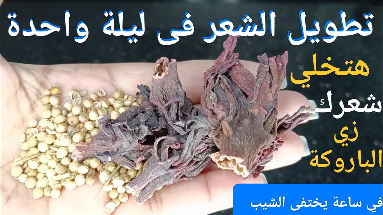 عشبة لو علمت النساء بمنافعها لتطويل الشعر وتكثيفة اشتروها بالذهب لن تصدقى طول شعرك من اول استعمال